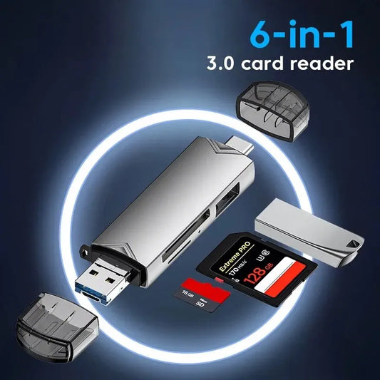 Multifunktions-USB-3.0-Kartenleser
